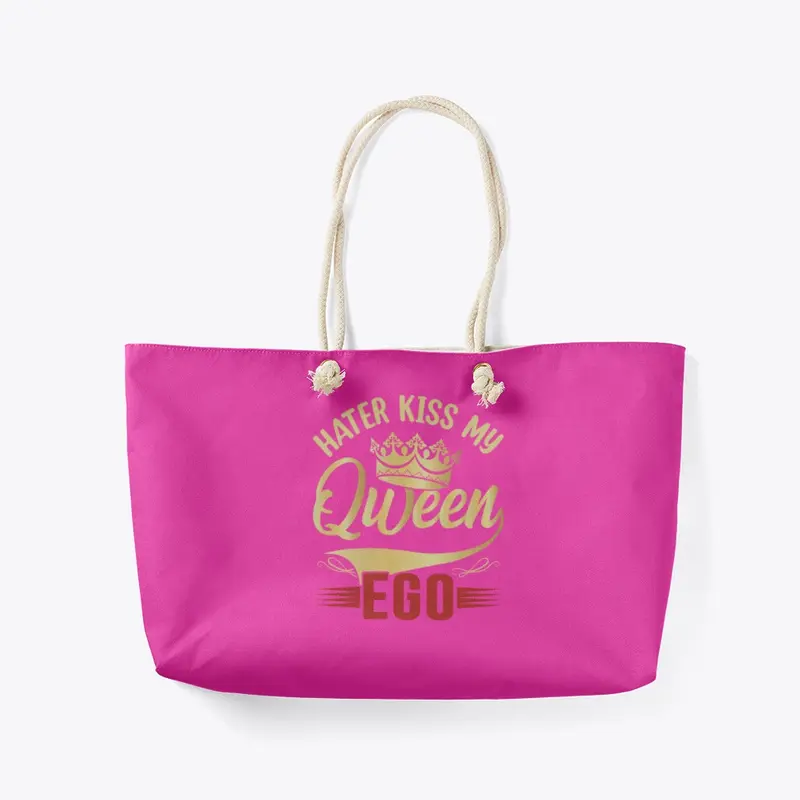 Haters Kiss My Queen Ego Bag