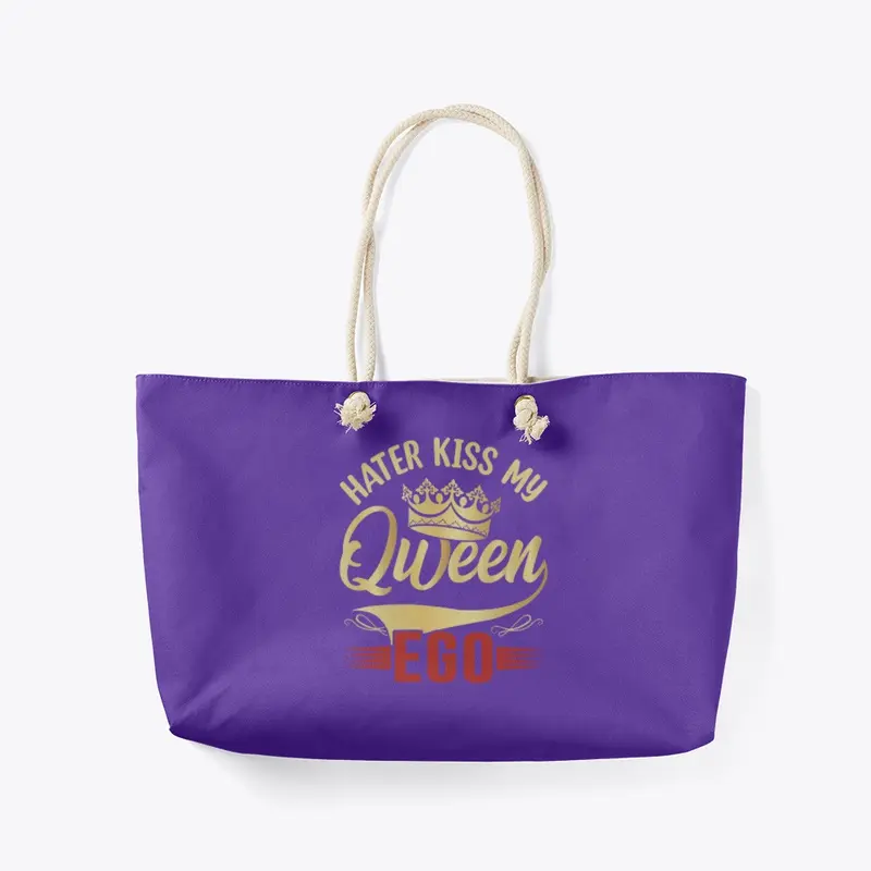 Haters Kiss My Queen Ego Bag