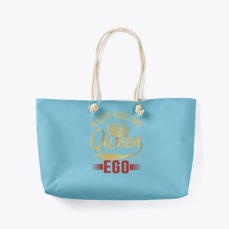 Haters Kiss My Queen Ego Bag