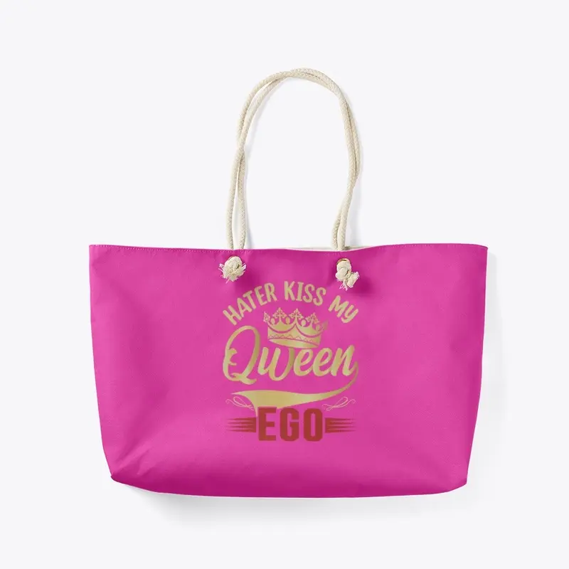 Haters Kiss My Queen Ego Bag