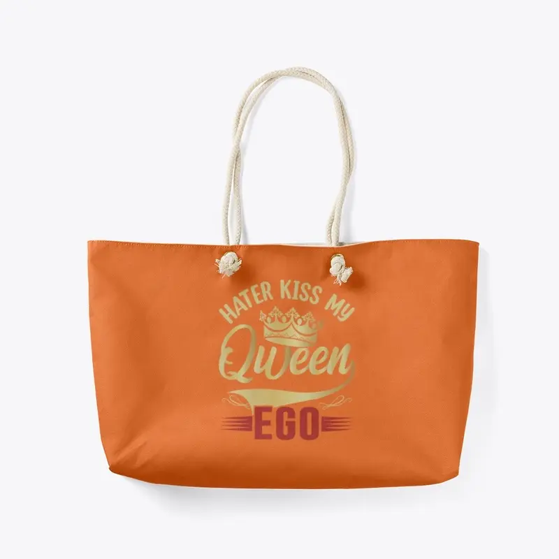 Haters Kiss My Queen Ego Bag